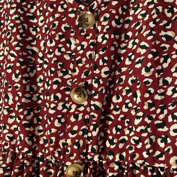 Cheetah smock dress - Picture 2 of 5